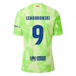 Nogometni Dresovi FC Barcelona Lewandowski 9 Dječji Treći 2024-25 Kratkih Rukava